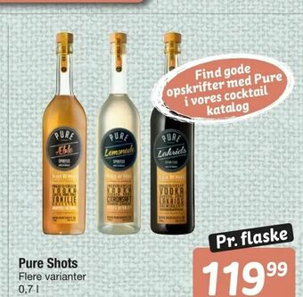Fakta Tyskland Pure Shots tilbud