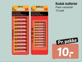 Fakta Tyskland Kodak batterier tilbud