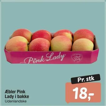 Fakta Tyskland Æbler Pink Lady i bakke tilbud