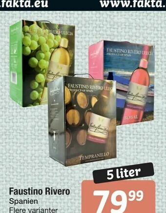 Fakta Tyskland Faustino Rivero tilbud