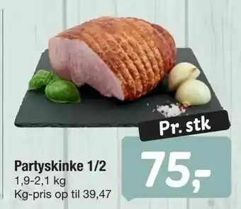 Fakta Tyskland Partyskinke 1/2 tilbud