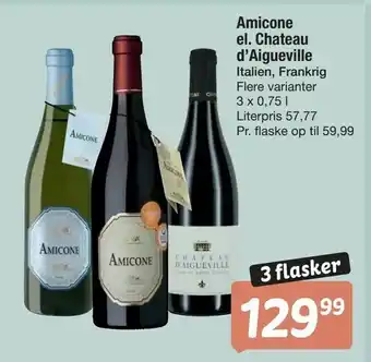Fakta Tyskland Amicone el. Chateau d'Aigueville tilbud