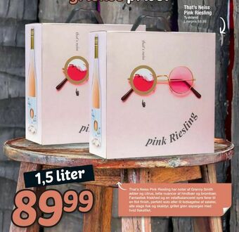 Fakta Tyskland That's Neiss Pink Riesling tilbud
