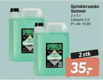 Fakta Tyskland Sprinklervæske Sommer tilbud