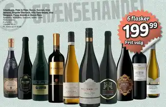 Fakta Tyskland Silverboom, Peter & Peter, Rocca, Dezzani, Gran Verosso, Propstei Ebernach, Villa Fura Amore, Vina Tarapaca, Passo Grande el. tilbud