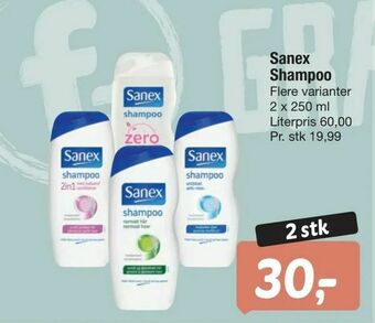 Fakta Tyskland Sanex Shampoo tilbud
