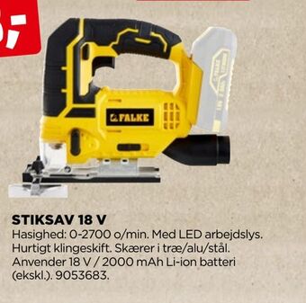 jem & fix Stiksav 18 v tilbud