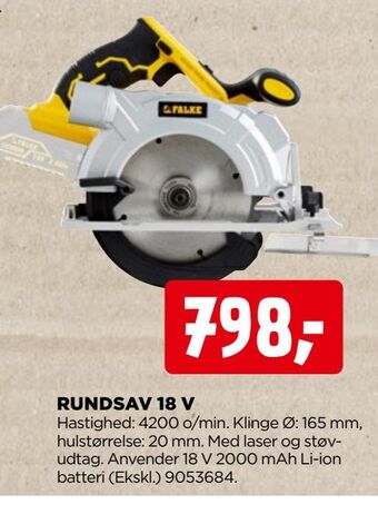 jem & fix Rundsav 18 v tilbud