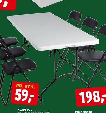 jem & fix Foldebord tilbud
