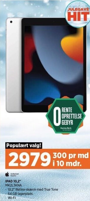 Power Ipad 10,2'' tilbud