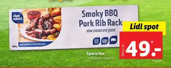 Lidl Chef select spareribs tilbud