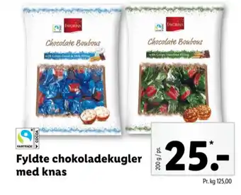 Lidl Favorina dessertchokolade crispy hazzelnut tilbud