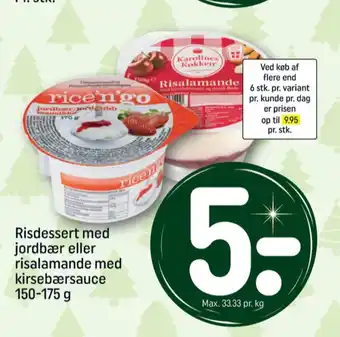 Rice'n'go dessert jordbær
