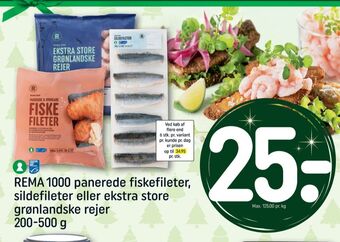 REMA 1000 Rema 1000 sildefilet tilbud