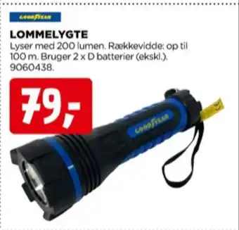jem & fix Goodyear lommelygte tilbud