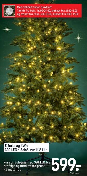 REMA 1000 Ukendt kunstig juletræ tilbud