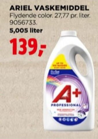 jem & fix A+ vaskemiddel-flydende tilbud