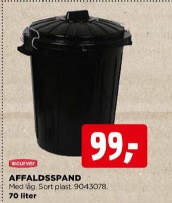 jem & fix Curver affaldsspand tilbud