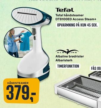 Skousen Tefal håndsteamer DT8100E0 Access Steam+ tilbud