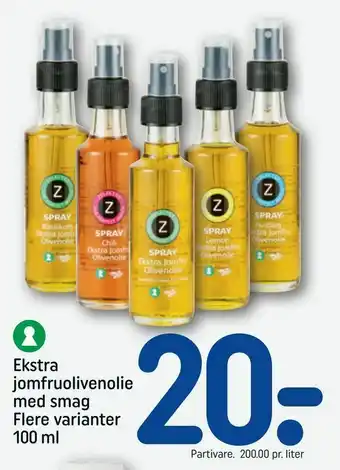 REMA 1000 Ekstra jomfruolivenolie med smag tilbud