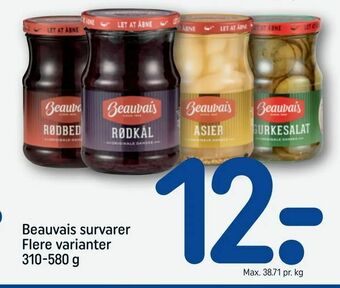 REMA 1000 Beauvais survarer tilbud