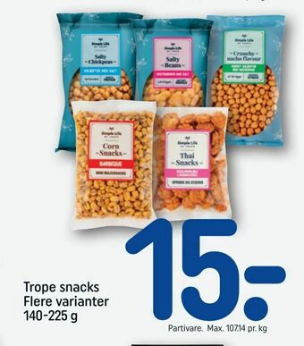 REMA 1000 Trope snacks tilbud