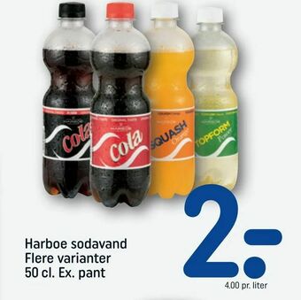 REMA 1000 Harboe sodavand tilbud