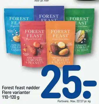 REMA 1000 Forest feast nødder tilbud