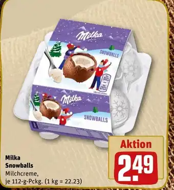 REWE DE Milka Snowballs tilbud