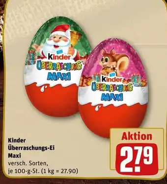REWE DE Kinder Überraschungs-Ei Maxi tilbud