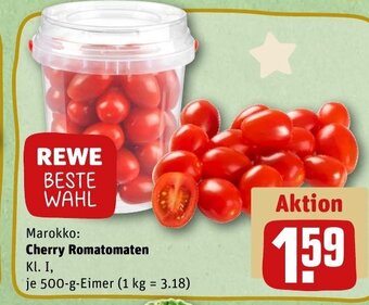 REWE DE Cherry Romatomaten tilbud