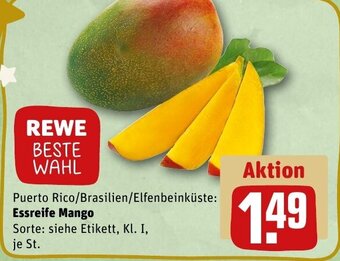 REWE DE Essreife Mango tilbud