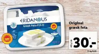 Lidl Original Græsk Feta 400 g tilbud