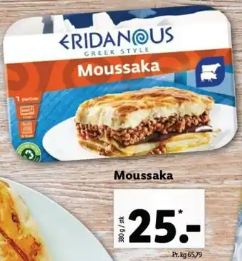 Lidl Moussaka 380g tilbud