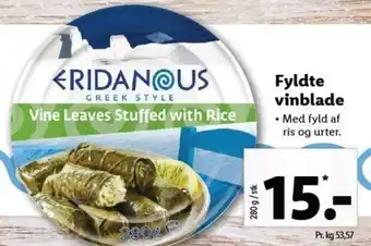 Fyldte Vinblade 280g