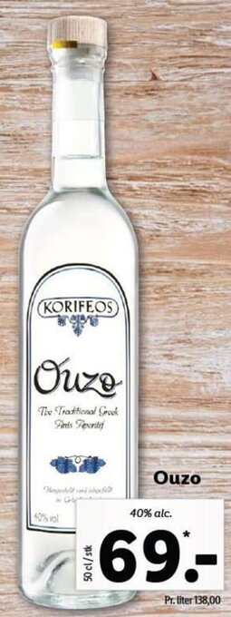 Lidl Ouzo tilbud
