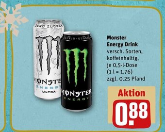 REWE DE Monster Energy drink tilbud