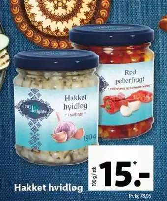 Lidl Hakket Hvidløg 190g tilbud