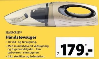 Lidl Håndstøvsuger tilbud