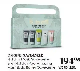 Matas Origins gaveæsker tilbud