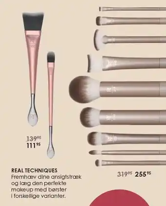 Real techniques - flere varianter
