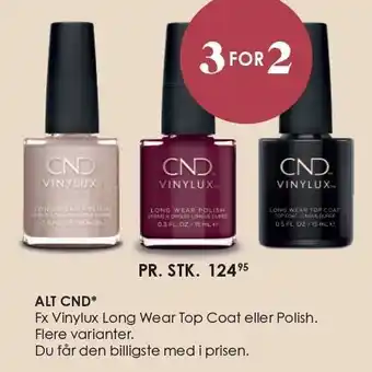 Matas 3 for 2 på alt cnd - 3 for 2 tilbud