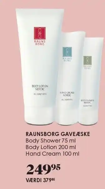 Matas Raunsborg gaveæske tilbud