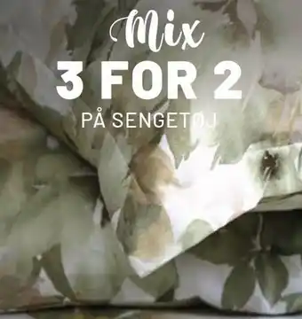 3 for 2 på sengetøj
