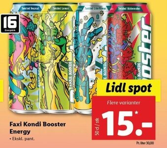 Faxi Kondi Booster Energy 50 Cl