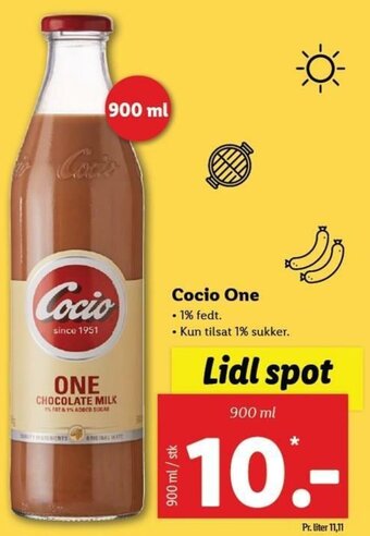 Lidl Cocio One 900ml tilbud