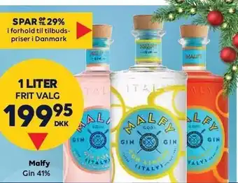 BorderShop Malfy gin 41% tilbud