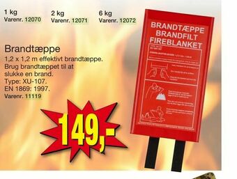Brandtæppe