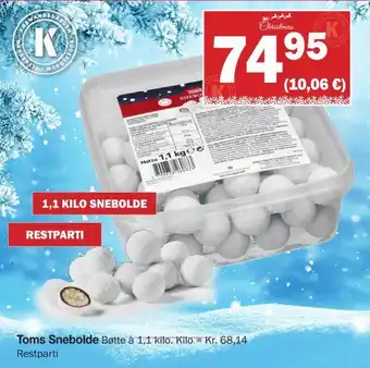 Toms snebolde