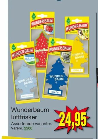 Harald Nyborg Wunderbaum luftfrisker tilbud